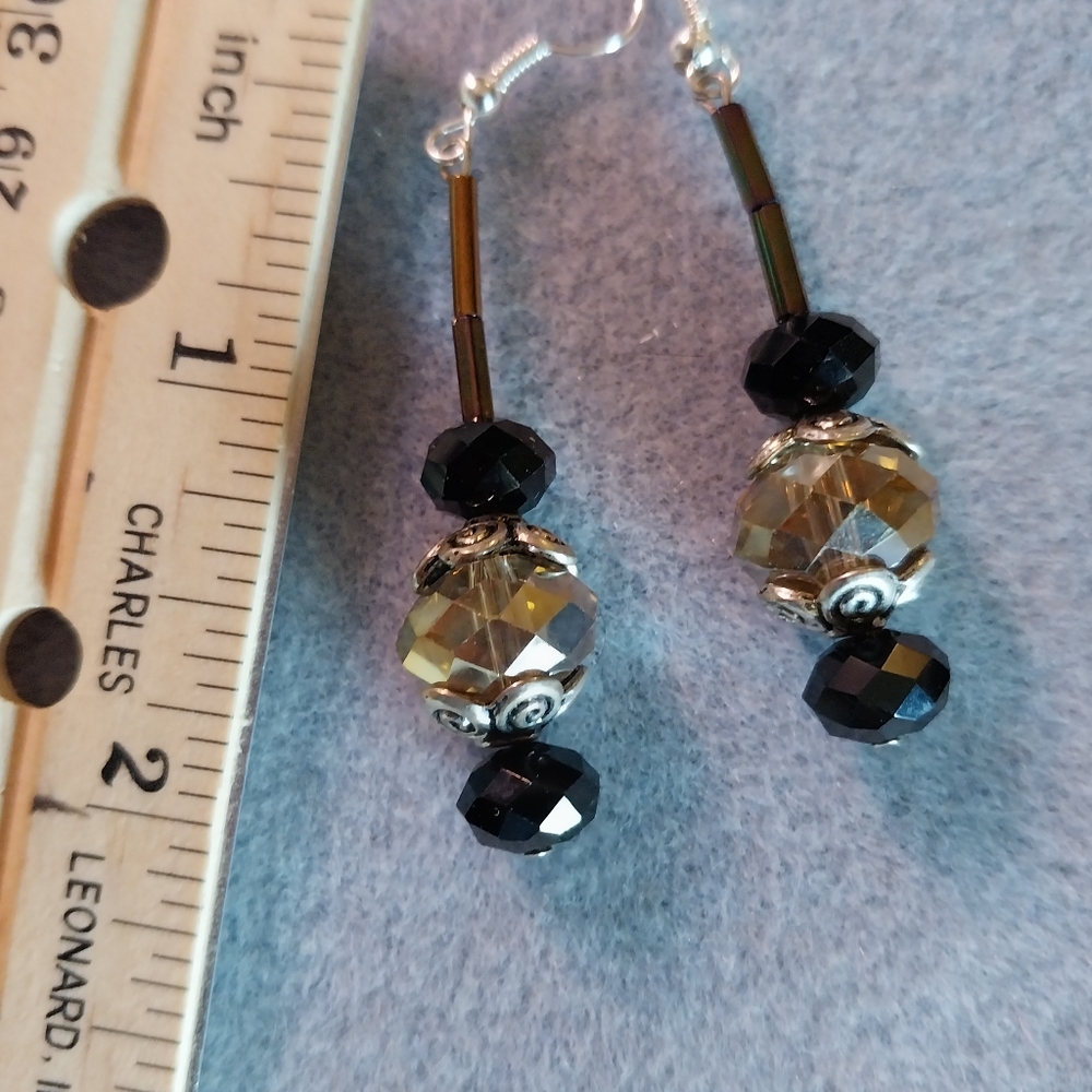 Crystal earrings